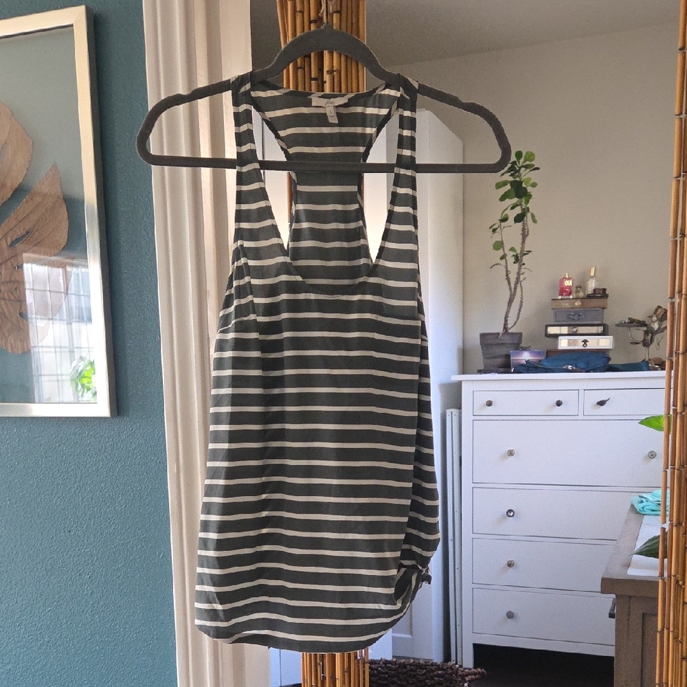 Joie Blue and White Striped Top